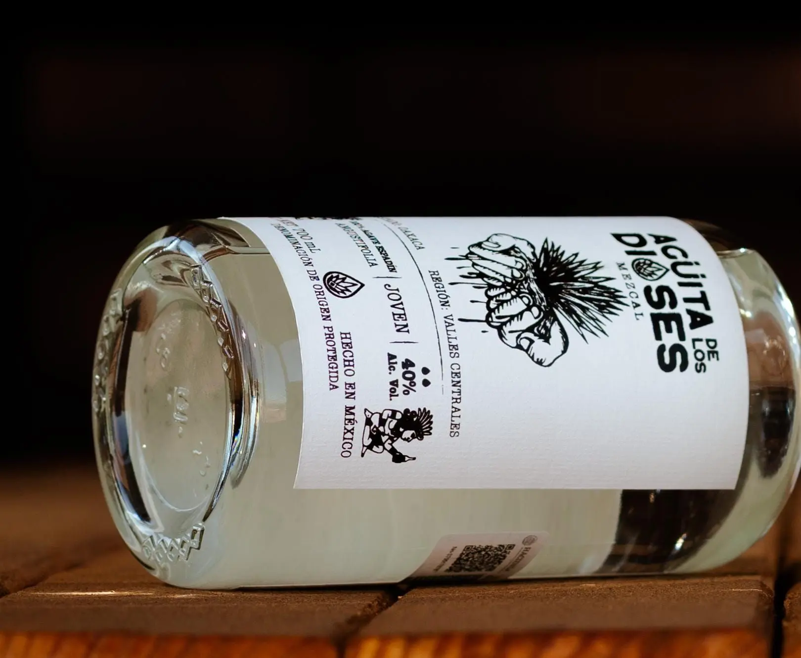 Agüita de los Dioses 40% bottle, new label